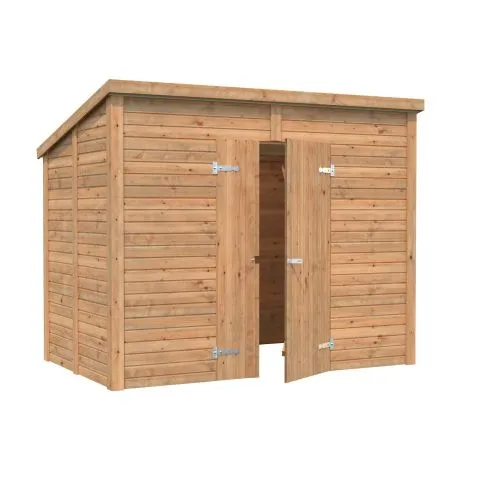 Leif Palmako Förråd 4,6 m²/inv. 4,2 m², brun impregnerad Säker betalning